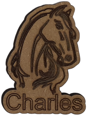 Magnet - Cheval personnalisable